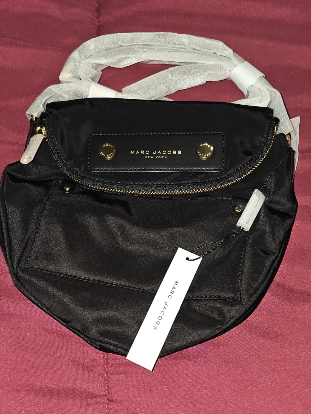 Marc Jacobs Black Natasha Crossbody